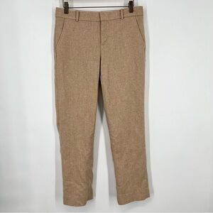 Banana Republic Tan Wool Blend Career Trouser Pants
